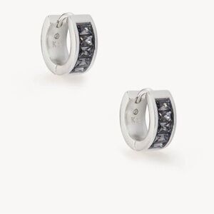 Kendra Scott Jack Silver Huggies